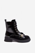 Botki Model DA MR870-76 Black - Step in style Step in style