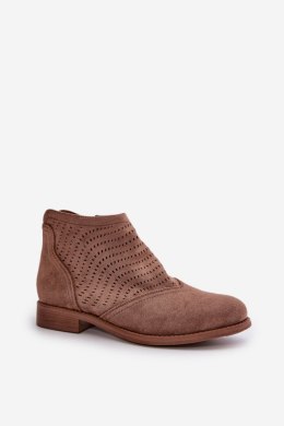 Botki Model S.Barski HY42-076 Brown - Step in style Step in style