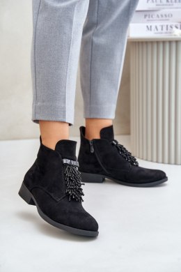 Botki Model S.Barski HY42-715 Black - Step in style Step in style