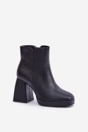 Botki Model Selarae LQ-48 Black - Step in style Step in style Botki Model Selarae LQ-48 Black - Step in style Step in style