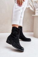 Botki Model Sergio Leone BT284-S Black - Step in style Step in style Botki Model Sergio Leone BT284-S Black - Step in style Step in style