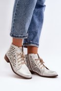 Botki Model Zazoo 2871/005 Silver - Step in style Step in style Botki Model Zazoo 2871/005 Silver - Step in style Step in style