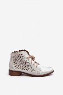 Botki Model Zazoo 2871/005 Silver - Step in style Step in style Botki Model Zazoo 2871/005 Silver - Step in style Step in style