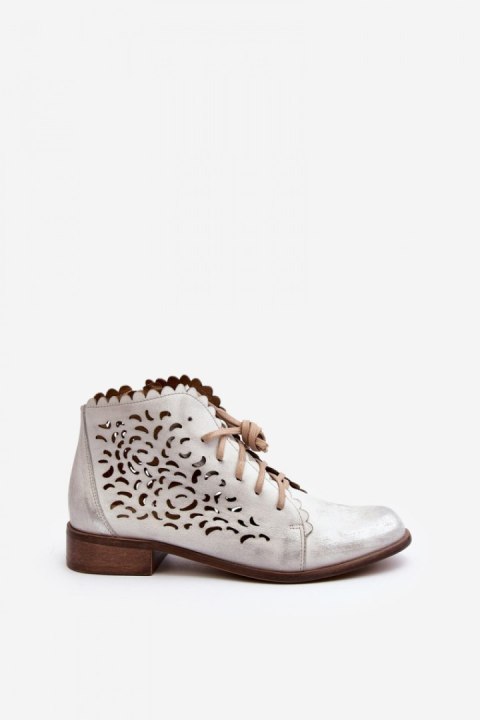 Botki Model Zazoo 2871/005 Silver - Step in style Step in style Botki Model Zazoo 2871/005 Silver - Step in style Step in style