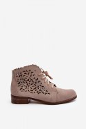 Botki Model Zazoo 2871/024 Beige - Step in style Step in style Botki Model Zazoo 2871/024 Beige - Step in style Step in style