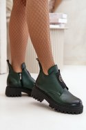 Botki Model Zazoo 60451 Dark Green - Step in style Step in style Botki Model Zazoo 60451 Dark Green - Step in style Step in style