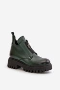 Botki Model Zazoo 60451 Dark Green - Step in style Step in style Botki Model Zazoo 60451 Dark Green - Step in style Step in style