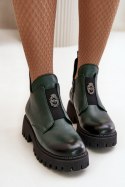 Botki Model Zazoo 60451 Dark Green - Step in style Step in style Botki Model Zazoo 60451 Dark Green - Step in style Step in style