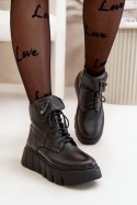 Botki Model Zazoo 60511 Black - Step in style Step in style Botki Model Zazoo 60511 Black - Step in style Step in style