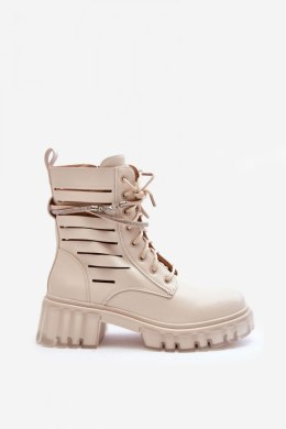 Botki Workery Model Rocky D8109 Beige - Step in style Step in style