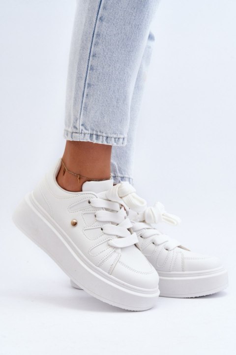 Buty Sportowe Model Asylia BL380A White - Step in style Step in style Buty Sportowe Model Asylia BL380A White - Step in style Step in style