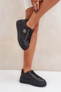Buty Sportowe Model Cassildi LH201 Black - Step in style Step in style Buty Sportowe Model Cassildi LH201 Black - Step in style Step in style