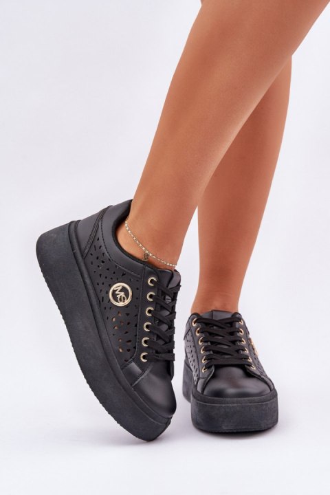 Buty Sportowe Model Cassildi LH201 Black - Step in style Step in style Buty Sportowe Model Cassildi LH201 Black - Step in style Step in style