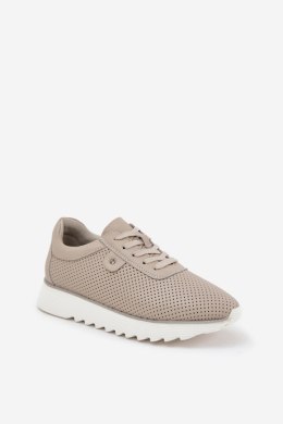 Buty Sportowe Model DA LR51-629 Beige - Step in style Step in style