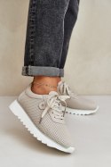 Buty Sportowe Model DA LR51-629 Beige - Step in style Step in style Buty Sportowe Model DA LR51-629 Beige - Step in style Step in style