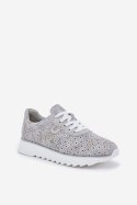 Buty Sportowe Model DA LR51-635 Silver - Step in style Step in style Buty Sportowe Model DA LR51-635 Silver - Step in style Step in style