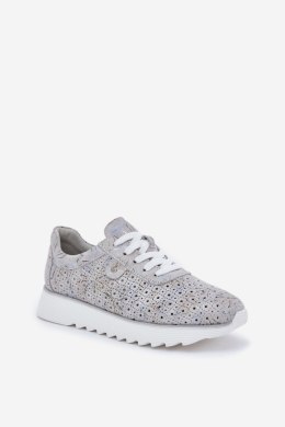 Buty Sportowe Model DA LR51-635 Silver - Step in style Step in style