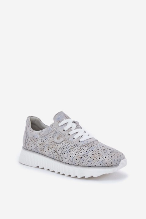 Buty Sportowe Model DA LR51-635 Silver - Step in style Step in style Buty Sportowe Model DA LR51-635 Silver - Step in style Step in style