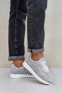 Buty Sportowe Model DA LR51-635 Silver - Step in style Step in style Buty Sportowe Model DA LR51-635 Silver - Step in style Step in style