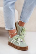 Buty Sportowe Model Vinness C3033 Green - Step in style Step in style Buty Sportowe Model Vinness C3033 Green - Step in style Step in style