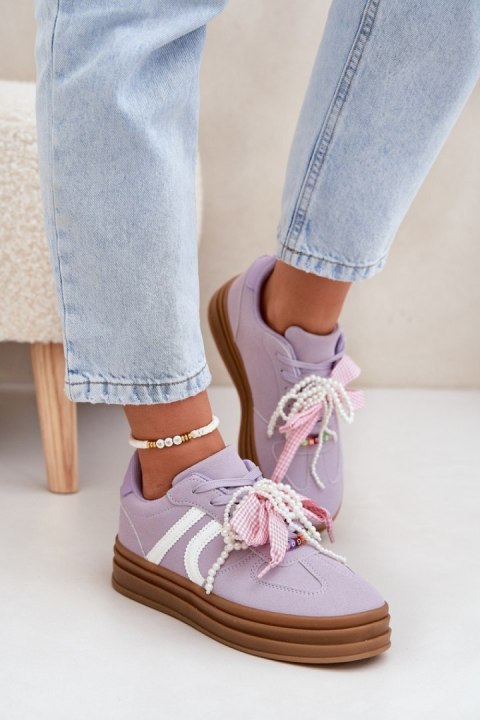 Buty Sportowe Model Vinness C3033 Violet - Step in style Step in style Buty Sportowe Model Vinness C3033 Violet - Step in style Step in style