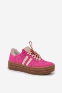 Buty Sportowe Model Zazoo N1068S4 Fuksja - Step in style Step in style Buty Sportowe Model Zazoo N1068S4 Fuksja - Step in style Step in style
