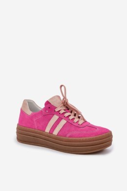Buty Sportowe Model Zazoo N1068S4 Fuksja - Step in style Step in style