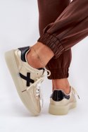 Buty Sportowe Model Zelevelis C2051-4 Gold - Step in style Step in style Buty Sportowe Model Zelevelis C2051-4 Gold - Step in style Step in style