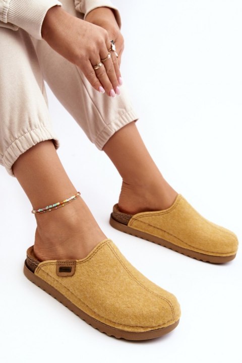 Kapcie Model Inblu DJ000010 Yellow - Step in style Step in style Kapcie Model Inblu DJ000010 Yellow - Step in style Step in style