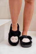 Kapcie Model Jozelinetta FA-197 Black - Step in style Step in style Kapcie Model Jozelinetta FA-197 Black - Step in style Step in style