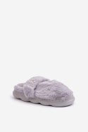 Kapcie Model Primaria YL-318 Grey - Step in style Step in style Kapcie Model Primaria YL-318 Grey - Step in style Step in style