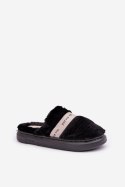 Kapcie Model Savalithea FA-198 Black - Step in style Step in style Kapcie Model Savalithea FA-198 Black - Step in style Step in style