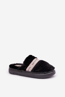 Kapcie Model Savalithea FA-198 Black - Step in style Step in style
