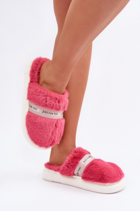 Kapcie Model Savalithea FA-198 Pink - Step in style Step in style Kapcie Model Savalithea FA-198 Pink - Step in style Step in style