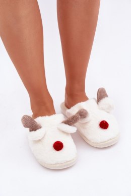 Kapcie Model Sennalith YL-72 White - Step in style Step in style
