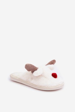 Kapcie Model Sennalith YL-72 White - Step in style Step in style