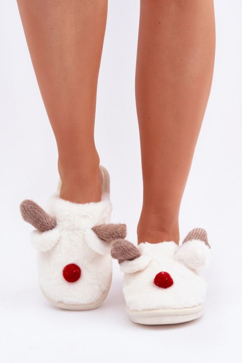 Kapcie Model Sennalith YL-72 White - Step in style Step in style Kapcie Model Sennalith YL-72 White - Step in style Step in style