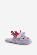 Kapcie Model Sylaia YL-101 Grey - Step in style Step in style Kapcie Model Sylaia YL-101 Grey - Step in style Step in style
