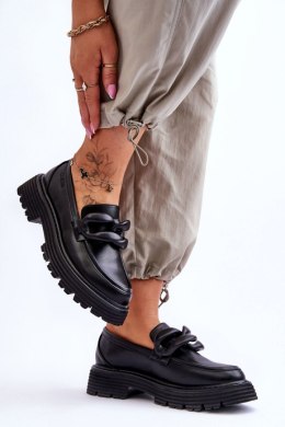 Mokasyny Model Big Star LL274580 Black - Step in style Step in style