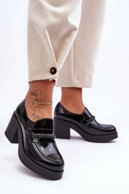 Półbuty Model Gelanor 20157 Black Skóra - Step in style Step in style