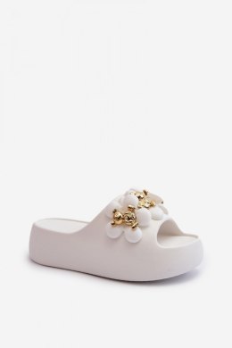 Sandał Klapki Model Bremavia BG181 White - Step in style Step in style