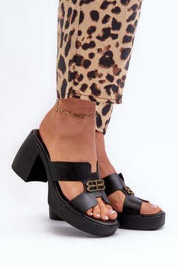 Sandał Klapki Model Zazoo 40419 Black - Step in style Step in style