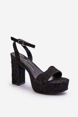Sandały Model Acrana JA-49 Black - Step in style Step in style