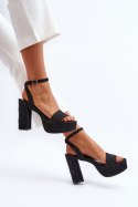 Sandały Model Acrana JA-49 Black - Step in style Step in style Sandały Model Acrana JA-49 Black - Step in style Step in style