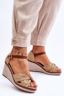 Sandały Model Daphne M338 Beige - Step in style Step in style Sandały Model Daphne M338 Beige - Step in style Step in style