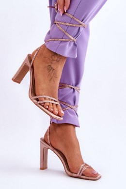 Sandały Model Nessy H8-508 Beige - Step in style Step in style