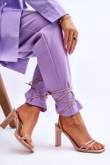 Sandały Model Nessy H8-508 Beige - Step in style Step in style Sandały Model Nessy H8-508 Beige - Step in style Step in style