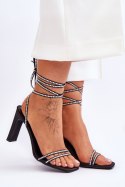 Sandały Model Nessy H8-508 Black - Step in style Step in style Sandały Model Nessy H8-508 Black - Step in style Step in style
