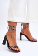 Sandały Model Nessy H8-508 Black - Step in style Step in style Sandały Model Nessy H8-508 Black - Step in style Step in style
