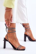Sandały Model Nessy H8-508 Black - Step in style Step in style Sandały Model Nessy H8-508 Black - Step in style Step in style